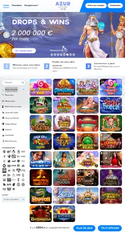 l'app e l'interfaccia di Vegas Days Casino