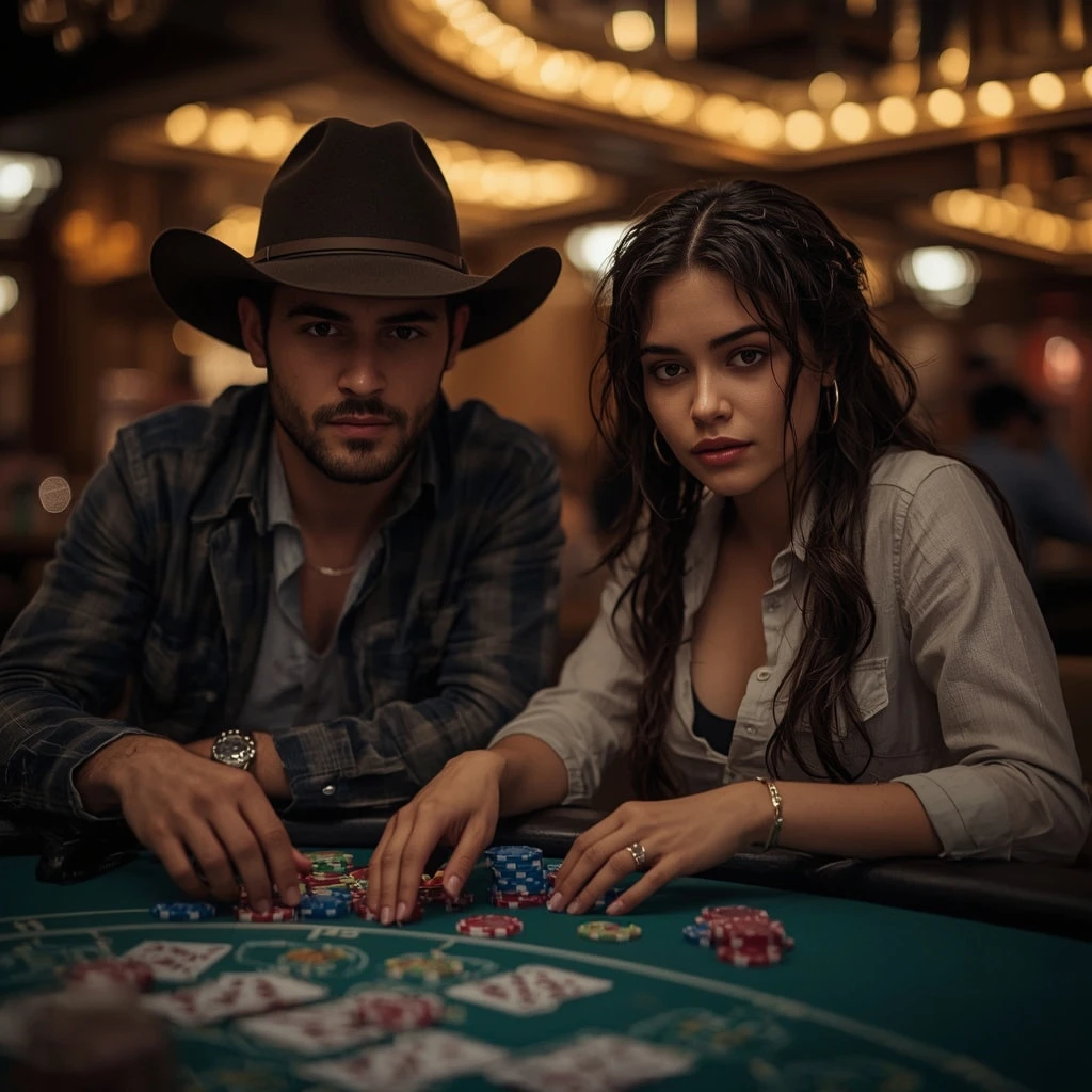 foto di due giocatori di poker VEGAS DAYS CASINO